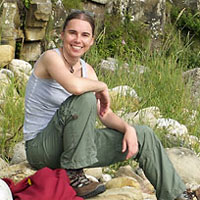 At Hayburn Wyke beach